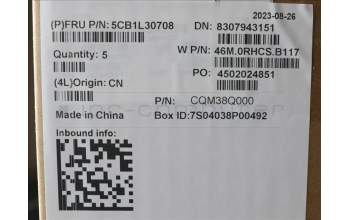 Lenovo 5CB1L30708 COVER Upper Case ASM_NORDIC W 82Y0 AG