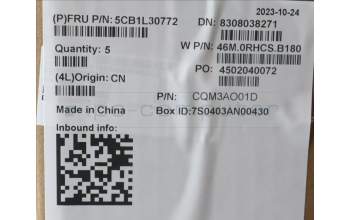 Lenovo 5CB1L30772 COVER Upper Case ASM_NORDIC W 82Y0 SB