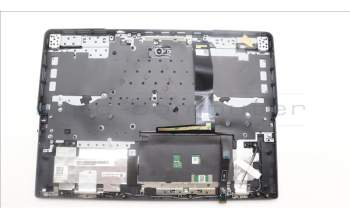 Lenovo 5CB1L30864 C-Abdeckung mit Tastatur, Französisch/Arabisch, Ongy-Grau, RGB-Hintergrundbel.