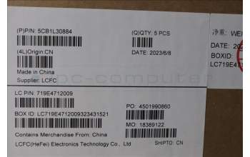 Lenovo 5CB1L30884 COVER Upper Case ASM_UKR L82WK ONGY RGB