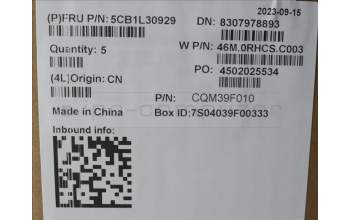 Lenovo 5CB1L30929 C-Abdeckung mit Tastatur, Englisch (GB), tiefblau