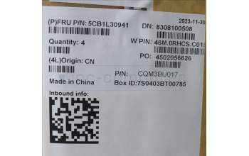 Lenovo 5CB1L30941 C-Abdeckung mit Tastatur, Deutsch, tiefblau