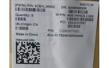 Lenovo 5CB1L30952 C-Abdeckung mit Tastatur, Schweiz, tiefblau