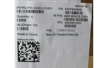 Lenovo 5CB1L31821 C-Cover with keyboard,Greek,Arctic Grey