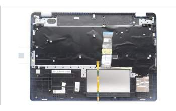 Lenovo 5CB1L31822 C-Abdeckung mit Tastatur, Hebräisch, Arktisgrau