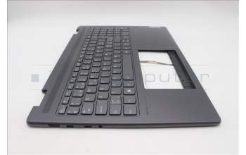 Lenovo 5CB1L31852 C-Abdeckung mit Tastatur, Schweiz, sturmgrau, Fingerabdruck