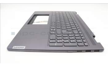 Lenovo 5CB1L31880 C-Abdeckung mit Tastatur, Portugiesisch, sturmgrau, Ohne_Fingerabdruckscanner