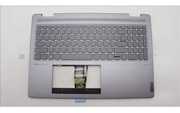 Lenovo 5CB1L31922 C-Abdeckung mit Tastatur, Englisch, arktisgrau, Fingerabdruckleser