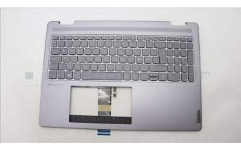 Lenovo 5CB1L39163 C-Abdeckung mit Tastatur, Skandinavien, arktisgrau, Ohne_Fingerabdruckscanner