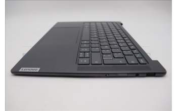 Lenovo 5CB1L39397 C-Abdeckung mit Tastatur, Französisch, sturmgrau