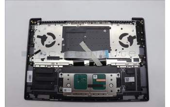 Lenovo 5CB1L39449 C-Abdeckung mit Tastatur, Skandinavien, sturmgrau, Puresight-Logo