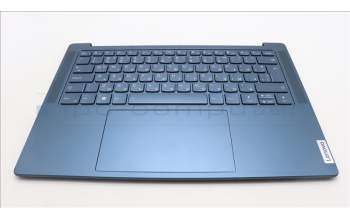 Lenovo 5CB1L39508 C-Abdeckung mit Tastatur, Bulgarisch, aquamarinblau, Ohne Puresight-Logo, GB