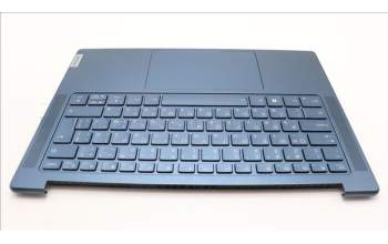 Lenovo 5CB1L39508 C-Abdeckung mit Tastatur, Bulgarisch, aquamarinblau, Ohne Puresight-Logo, GB