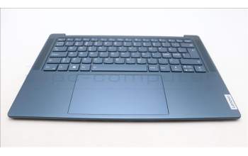 Lenovo 5CB1L40693 C-Abdeckung mit Tastatur, Skandinavien, Aquamarinblau