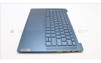 Lenovo 5CB1L40697 C-Abdeckung mit Tastatur, Russisch, Aquamarinblau