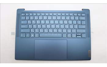 Lenovo 5CB1L40713 C-Abdeckung mit Tastatur, Ukraine, Aquamarinblau