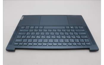 Lenovo 5CB1L40714 C-Abdeckung mit Tastatur, Ukraine, Aquamarinblau, mit Puresight Logo
