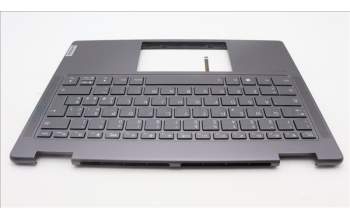 Lenovo 5CB1L40801 C-Abdeckung mit Tastatur, Italienisch, Sturmgrau, Ohne_Fingerabdruckscanner