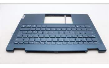 Lenovo 5CB1L40853 C-Abdeckung mit Tastatur, Italienisch, Aquamarinblau, Ohne_Fingerabdruckscanner