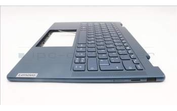 Lenovo 5CB1L40858 C-Abdeckung mit Tastatur, Deutsch, Aquamarinblau, Ohne_Fingerabdruckscanner