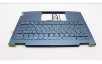 Lenovo 5CB1L40862 C-Abdeckung mit Tastatur, Russisch, Aquamarinblau, Ohne_Fingerabdruckscanner