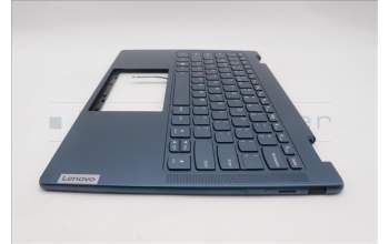 Lenovo 5CB1L40870 C-Cover with keyboard,US English Euro,Tidal Teal,Non_FingerPrint