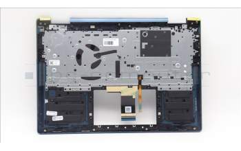 Lenovo 5CB1L40877 C-Cover with keyboard,French,Tidal Teal,Non_Fingerprint