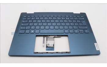 Lenovo 5CB1L40877 C-Cover with keyboard,French,Tidal Teal,Non_Fingerprint