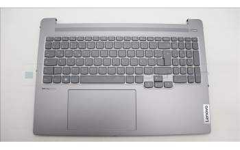 Lenovo 5CB1L44964 C-Abdeckung mit Tastatur, Deutsch, Arktisgrau