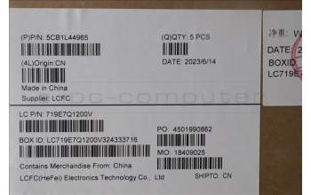 Lenovo 5CB1L44965 C-Abdeckung mit Tastatur, Griechisch, arktisgrau