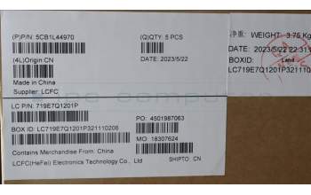 Lenovo 5CB1L44970 C-Abdeckung mit Tastatur, Italienisch, arktisgrau