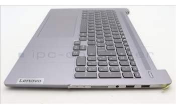 Lenovo 5CB1L44970 C-Abdeckung mit Tastatur, Italienisch, arktisgrau