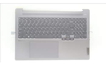Lenovo 5CB1L44985 C-Cover with keyboard, USA English, Arctic Grey, US