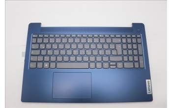 Lenovo 5CB1L45459 C-Abdeckung mit Tastatur, Deutsch, tiefblau, Hintergrundbeleuchtung