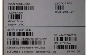 Lenovo 5CB1L45463 C-Abdeckung mit Tastatur, Ungarisch, tiefblau, Hintergrundbeleuchtung