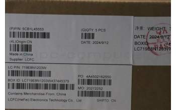 Lenovo 5CB1L45553 C-Abdeckung mit Tastatur, Slowenisch, tiefblau, Ohne_Hintergrundbeleuchtung