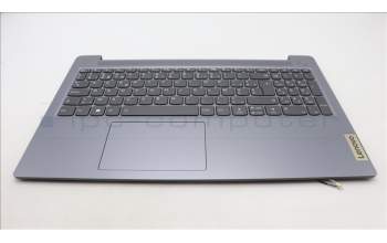 Lenovo 5CB1L45713 C-Abdeckung mit Tastatur, Belgisch, arktisgrau, Hintergrundbeleuchtung, GB
