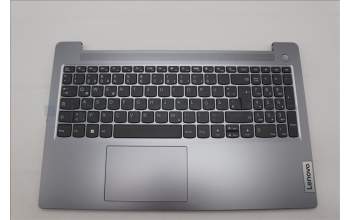 Lenovo 5CB1L45757 C-Abdeckung mit Tastatur, Deutsch, arktisgrau, Ohne_Hintergrundbeleuchtung