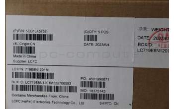 Lenovo 5CB1L45757 C-Abdeckung mit Tastatur, Deutsch, arktisgrau, Ohne_Hintergrundbeleuchtung