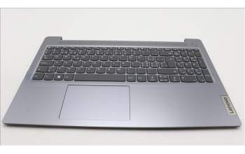 Lenovo 5CB1L45767 C-Abdeckung mit Tastatur, Schweiz, arktisgrau, Ohne_Hintergrundbeleuchtung
