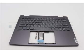 Lenovo 5CB1L48261 C-Abdeckung mit Tastatur, Russisch, Sturmgrau, Ohne_Fingerabdruckscanner