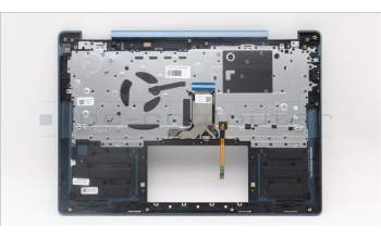 Lenovo 5CB1L48328 C-Abdeckung mit Tastatur, Skandinavien, Aquamarinblau, Ohne_Fingerabdruckscanner