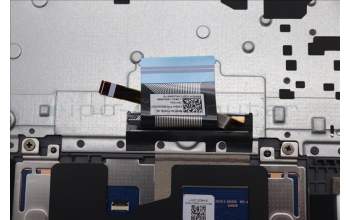 Lenovo 5CB1L49409 C-Abdeckung mit Tastatur, Deutsch, arktisgrau, Hintergrundbeleuchtung, Ohne_Fingerabdruckscanner