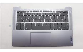 Lenovo 5CB1L49437 C-Abdeckung mit Tastatur, Portugiesisch, arktisgrau, Ohne_Hintergrundbeleuchtung, Ohne_Fingerabdruckscanner