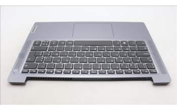 Lenovo 5CB1L49451 C-Abdeckung mit Tastatur, Belgisch, arktisgrau, Ohne Hintergrundbeleuchtung, Ohne Fingerabdruck, GB