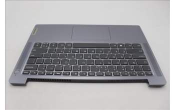 Lenovo 5CB1L49455 C-Cover with keyboard, US English Euro, Arctic Grey, Non-Backlight, Non-FingerPrint, US