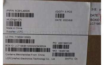 Lenovo 5CB1L49535 C-Abdeckung mit Tastatur, Deutsch, Sturmgrau