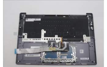Lenovo 5CB1L49546 C-Abdeckung mit Tastatur, Portugiesisch, Sturmgrau