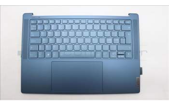 Lenovo 5CB1L49764 C-Abdeckung mit Tastatur, Skandinavien, Aquamarinblau