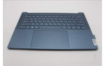 Lenovo 5CB1L49774 C-Abdeckung mit Tastatur, Ukraine, Aquamarinblau